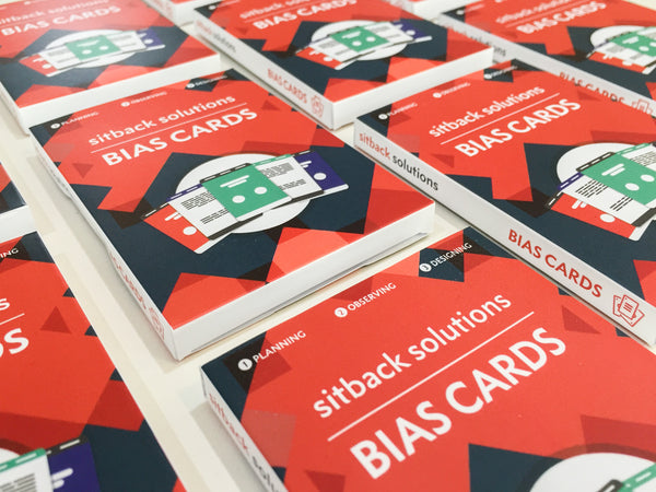 Cognitive Bias Cards By Sitback - For UX Professionals